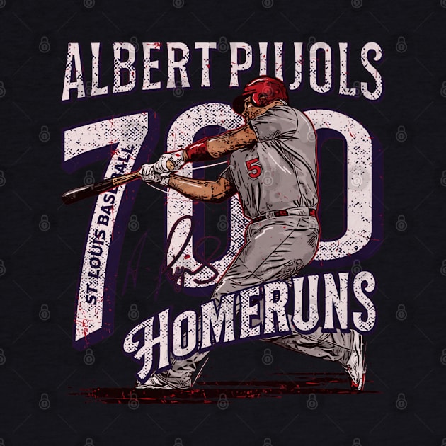 Albert Pujols St.Louis 700 Home Runs Wave by Jesse Gorrell